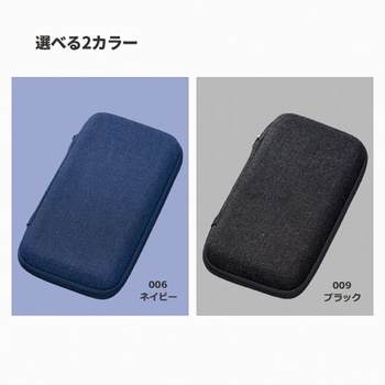 テキスタイルモバイルアクセサリーケース(L) MARKLESS STYLE