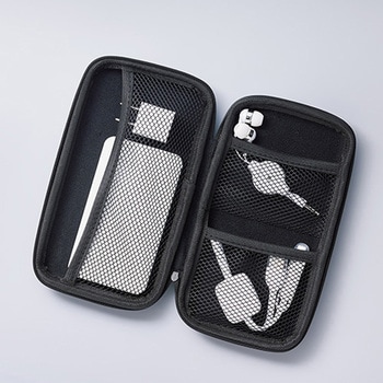 テキスタイルモバイルアクセサリーケース(L) MARKLESS STYLE