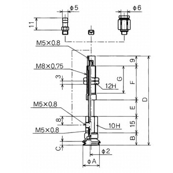 じゃばら形バッファ式金具付パッド NAPJYS コンバム(妙徳)