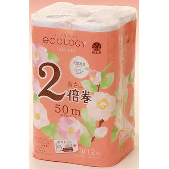 トイレットペーパー エコロジー2倍巻き 明治製紙