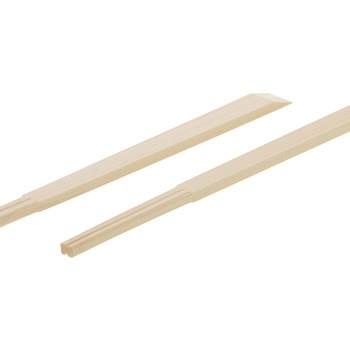 トド松 間伐材天削箸 きんだい