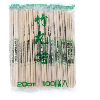 ポリ完封 竹丸箸 東亜箸販売