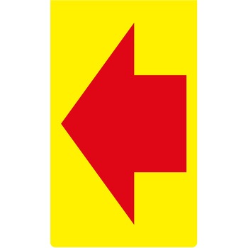 ニューコーンサイン蛍光イエロー グリーンクロス