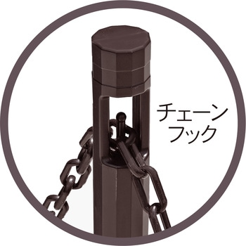 スマートチェーンポール3本・チェーンセット ミツギロン