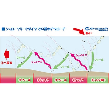 シャローフリーク Dive - Arukazik Japan(アルカジックジャパン)