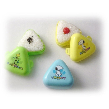 スヌーピー おにぎりケース3個セット オーエスケー