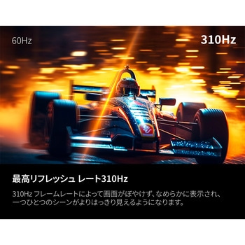 ゲーミング液晶ディスプレイ 24.5型/1920×1080/HDMI、DisplayPort/ブラック/スピーカー：なし/310Hz AOC