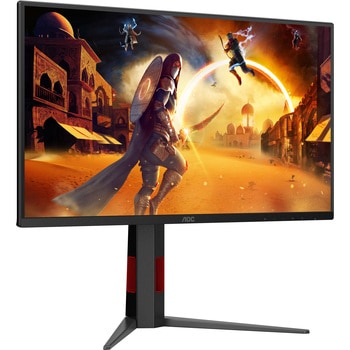 ゲーミング液晶ディスプレイ 24.5型/1920×1080/HDMI、DisplayPort/ブラック/スピーカー：なし/310Hz AOC