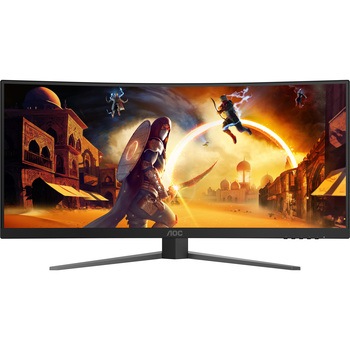 ゲーミング液晶ディスプレイ 34型/3440×1440/HDMI、DisplayPort/ブラック/スピーカー：なし/240Hz AOC