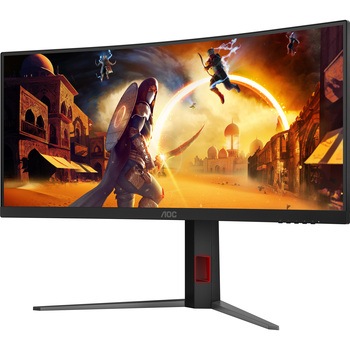 ゲーミング液晶ディスプレイ 34型/3440×1440/HDMI、DisplayPort/ブラック/スピーカー：なし/240Hz AOC
