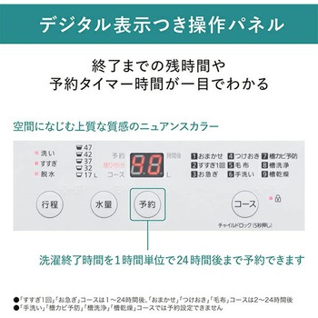 NA-F5B1-LH 全自動洗濯機 1台 Panasonic(パナソニック) 【通販モノタロウ】
