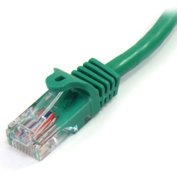 カテゴリ5e LANケーブル(Cat5e) RJ45コネクタ(ツメ折れ防止カバー付き