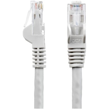 カテゴリ6 LANケーブル(Cat6) RJ45モールドコネクタ(ツメ折れ防止カバー付き) 1m グレー StarTech.com