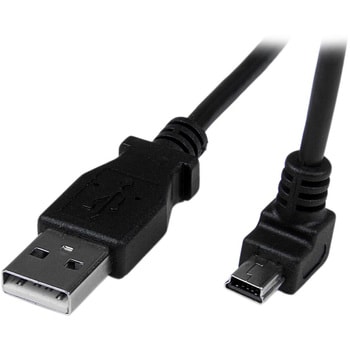 2m USB 2.0 ケーブル タイプA (オス) - ミニB/ L型下向き (オス) StarTech.com USBケーブル 【通販モノタロウ】  USBAMB2MD