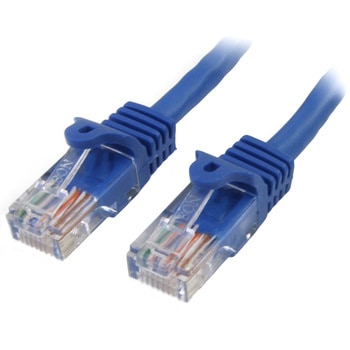 カテゴリ5e LANケーブル(Cat5e) RJ45コネクタ(ツメ折れ防止カバー付き) 3m StarTech.com