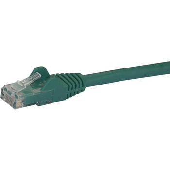 カテゴリ6 LANケーブル(Cat6) RJ45モールドコネクタ(ツメ折れ防止カバー付き) 10m グリーン StarTech.com