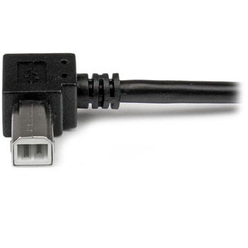 1m USB 2.0 ケーブル タイプA (オス) - タイプB/L型右向き (オス) StarTech.com