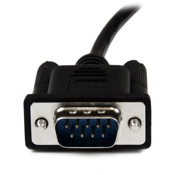 OP-B7055 RS-232Cケーブル 黒 SCNM9FM2MBK 2m RS232Cシリアルクロス/ヌルモデムケーブル メス