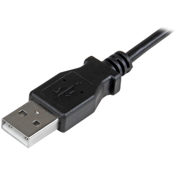 スマホ充電Micro-USBケーブル 0.5m L型右向きマイクロUSB (オス) - USB (オス) 24AWG StarTech.com