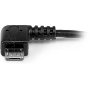 12cm L型Micro USB - USB OTG変換アダプタ マイクロUSBホストケーブル USB Aタイプ メスーUSB Micro-Bタイプ オス StarTech.com