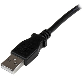 2m USB 2.0 ケーブル タイプA (オス) - タイプB/L型右向き (オス) StarTech.com