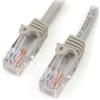 カテゴリ5e LANケーブル(Cat5e) RJ45コネクタ(ツメ折れ防止カバー付き) 5m StarTech.com