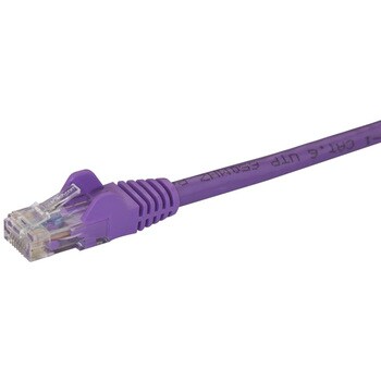 カテゴリ6 LANケーブル(Cat6) RJ45モールドコネクタ(ツメ折れ防止 