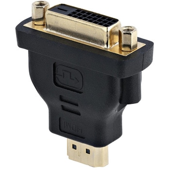 HDMI-DVI-D変換コネクタ HDMI オスーDVI-D メス 変換アダプタ StarTech.com