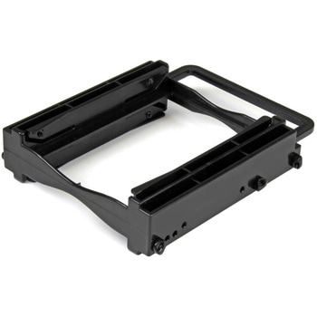 3.5インチベイ対応 2x 2.5インチSSD/HDD変換マウンタ 工具不要 StarTech.com
