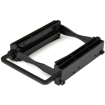 3.5インチベイ対応 2x 2.5インチSSD/HDD変換マウンタ 工具不要 StarTech.com