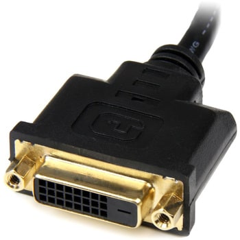 HDDVIMF8IN 20cm HDMI-DVI-D変換ケーブル HDMI オスーDVI-D メス