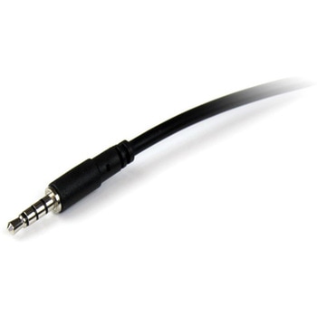 2m 3.5mm 4極TRRSステレオミニプラグ延長ケーブル オス/メス StarTech.com