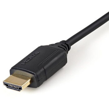 HDMI 2.0 ケーブル/4K60Hz/プレミアム認証/CL2規格/イーサネット対応/ハイスピードHDMI/オス・オス/ブラック/プレミアムハイスピード StarTech.com