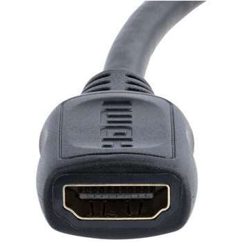 HDACFM5IN ミニHDMI - HDMI 変換アダプタケーブル/12cm/ハイスピード Mini HDMI - HDMI 1.4 /4K30Hz/ミニHDMI タイプC オス - HDMIメス/ブラック 1個 StarTech.com