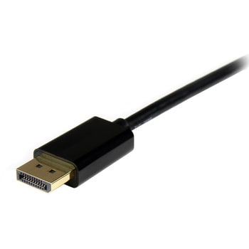 Mini DisplayPort - DisplayPort 変換ケーブル/1m/ディスプレイポート 1.2/mDP -  DPモニターケーブル/4K60Hz/mDPオス - DPオス