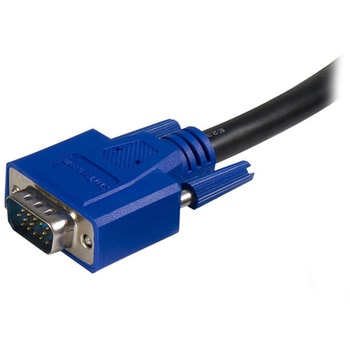 1.8m パソコン自動切替器専用KVMケーブル 2 in 1 USB/VGA KVMケーブル StarTech.com