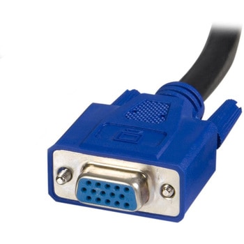 1.8m パソコン自動切替器専用KVMケーブル 2 in 1 USB/VGA KVMケーブル StarTech.com