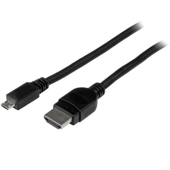 3m Mhl対応機器専用hdmi Usb Micro変換mhlケーブル Hdmi オス Usbマイクロ オス Startech Com Dviケーブル 通販モノタロウ Mhdpmm3m