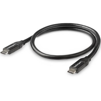 USB 2.0 Type-C ケーブル 0.5m 給電充電対応(最大5A) USB-IF認証済み StarTech.com