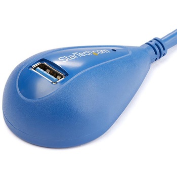 USBケーブル/USB 3.0(5Gbps)/1.5m/Type-A - Type-A/オス - メス/SuperSpeed USB 3.2 Gen1 規格準拠/ブルー/USB 延長コード/リピーター エクステンダー ケーブル StarTech.com