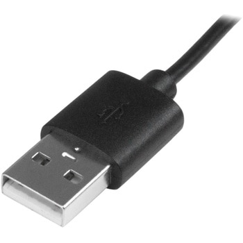Micro USB 充電ケーブル (充電お知らせLEDライト付き) オス/オス 1m StarTech.com