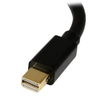 Mini DisplayPort - DisplayPort 変換アダプタ/15cm/ディスプレイポート 1.2/4K60Hz/mDPオス - DPメス