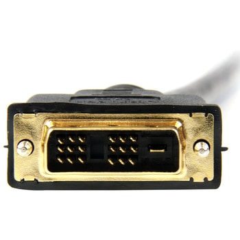 2m HDMI-DVI-D変換ケーブル HDMI オスーDVI-D オス StarTech.com