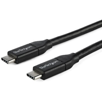 USB 2.0 Type-C ケーブル 1m 給電充電対応(最大5A) USB-IF認証済み StarTech.com