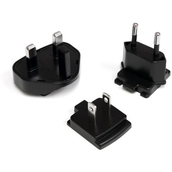 AC電源アダプター 12V/1.5A出力 3タイプのプラグ形状に対応 StarTech.com