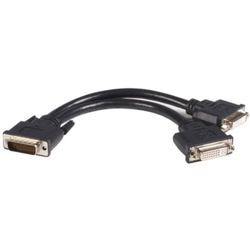 DMS-59/LFH-59 - 2x DVI-I変換分岐ケーブル(20cm) StarTech.com