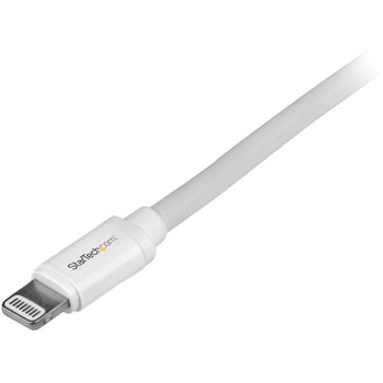 2m iPhone/ iPod/ iPad対応AppleLightning-USBケーブル ホワイト Apple MFi認証取得 ライトニング 8ピン(オス)-USB A(オス) - StarTech.com