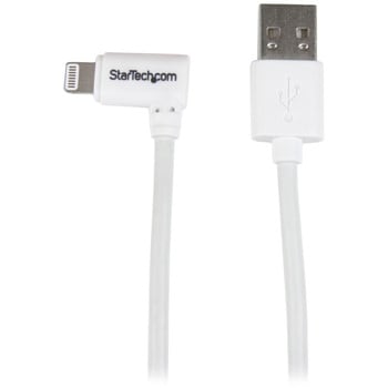 L型 Lightning - USB ケーブル 1m ホワイト Apple MFi認証取得 StarTech.com USBケーブル  【通販モノタロウ】 USBLT1MWR