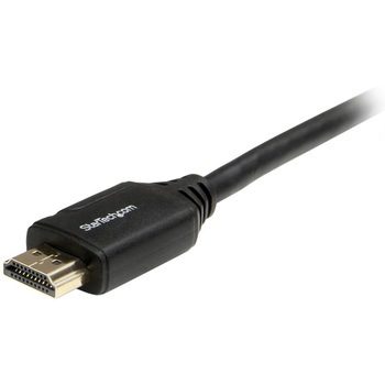 HDMI 2.0 ケーブル/4K60Hz/プレミアム認証/CL2規格/イーサネット対応/ハイスピードHDMI/オス・オス/ブラック/プレミアムハイスピード StarTech.com