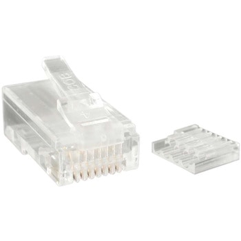 自作用Cat6対応RJ45 LANケーブルコネクタ 50個入りパック StarTech.com